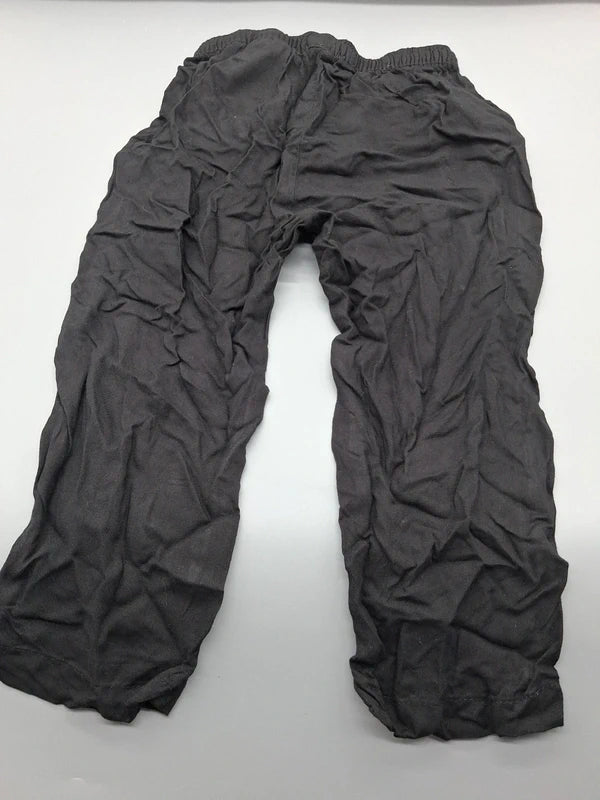 Schwarze H&M Sommerhose Größe 104, Rückseite