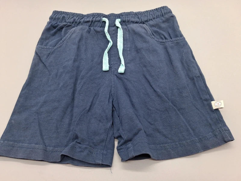 Marineblaue Liegelind Shorts in Größe 86, Vorderseite