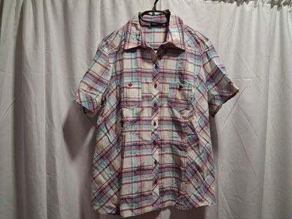 Bexleys Woman Sommerhemd bunt kariert in Größe 42