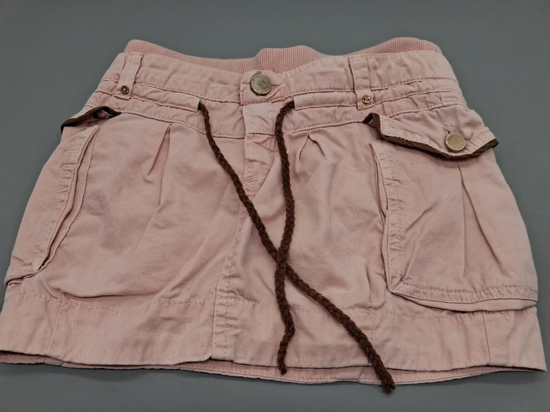 Roséfarbene Kinder-Shorts Größe 104, Vorderansicht