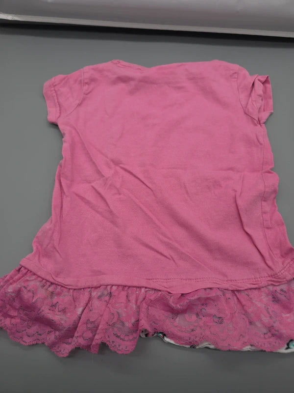 Rückseite des pinken Topolino T-Shirts