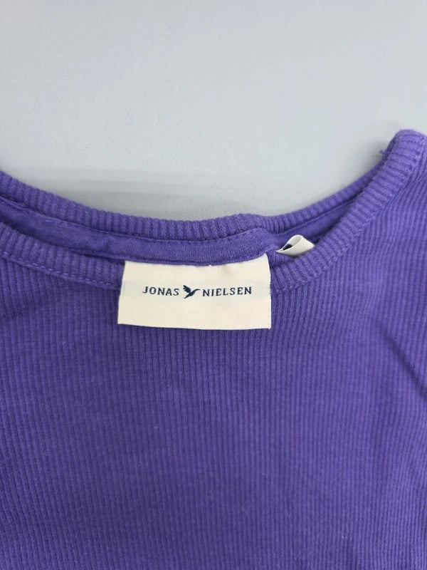 Jonas Nielsen Langarmshirt lila Größe 98, Vorderseite