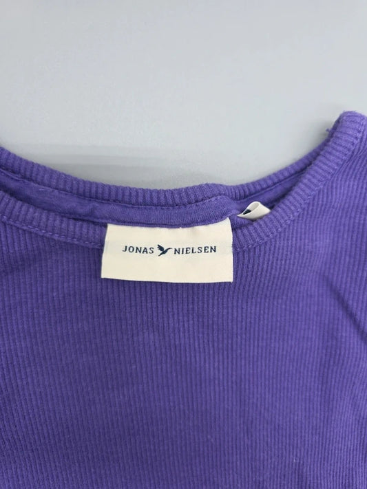 Jonas Nielsen Langarmshirt lila Größe 98, Vorderseite