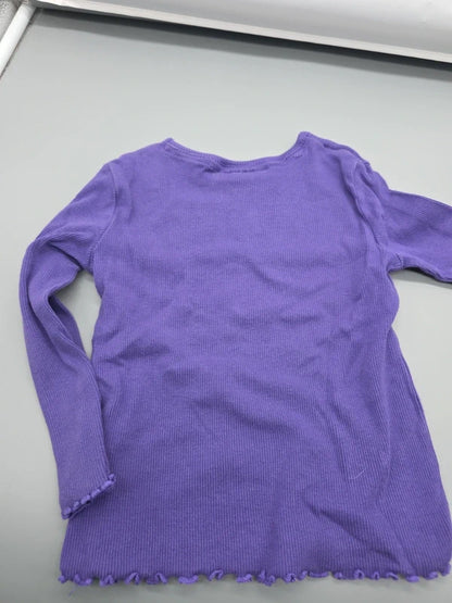 Rückseite des lila Jonas Nielsen Langarmshirts