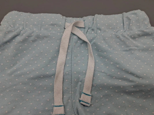 Punktemuster und Kordeldurchzug der Pocopiano Sweatshorts