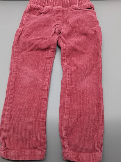 Topomini Kinder-Cordhose burgunderrot Größe 98, Vorderseite