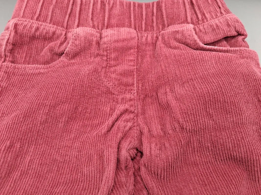 Cordstruktur, Gummibund und Vordertaschen der Topomini Hose
