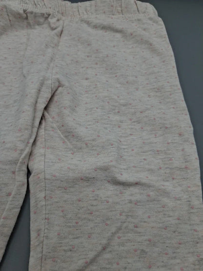 Detailansicht des melierten Stoffes der Disney Baby Hose