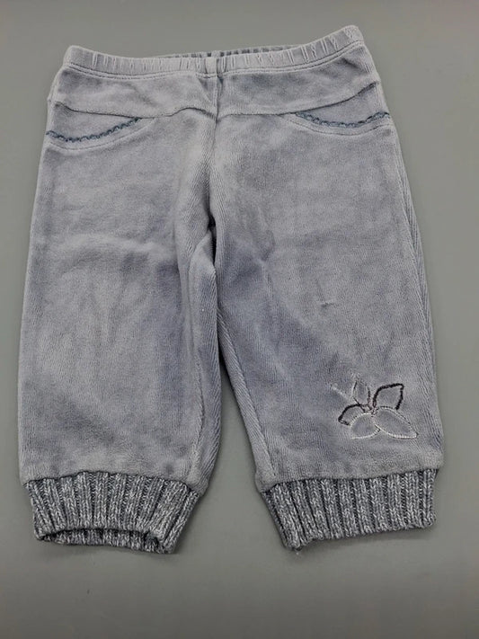 Graue Mexx Baby-Nickihose in Größe 62, Vorderansicht