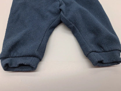 Beinbündchen der marineblauen H&M Babyhose