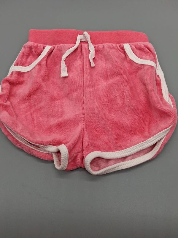 Pink-weiße Ergee Shorts in Größe 86, Vorderansicht
