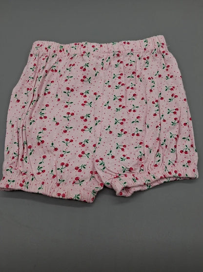 Rückansicht der Ergee Shorts mit Kirschmuster