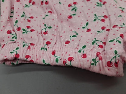 Elastischer Beinabschluss der roséfarbenen Ergee Shorts