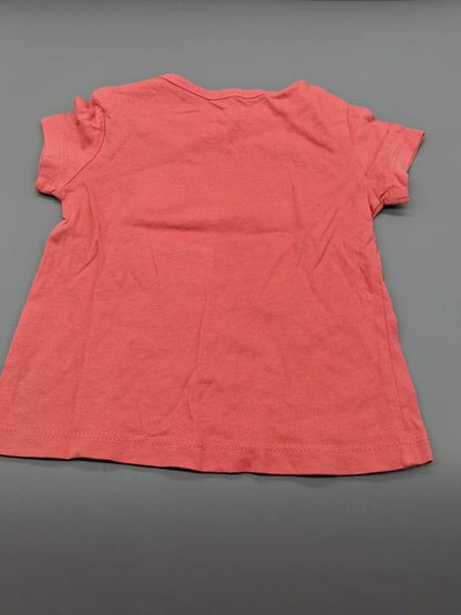 Impidimpi T-Shirt in Korallenrot, Größe 74/80