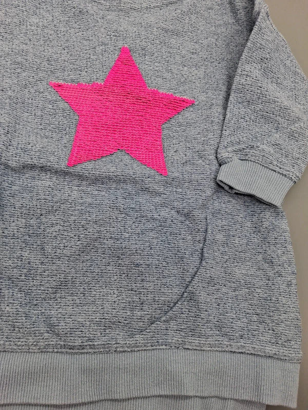 Next Pullover Größe 74, Detailansicht Stern