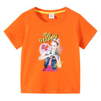Children's summer short sleeved T-shirt