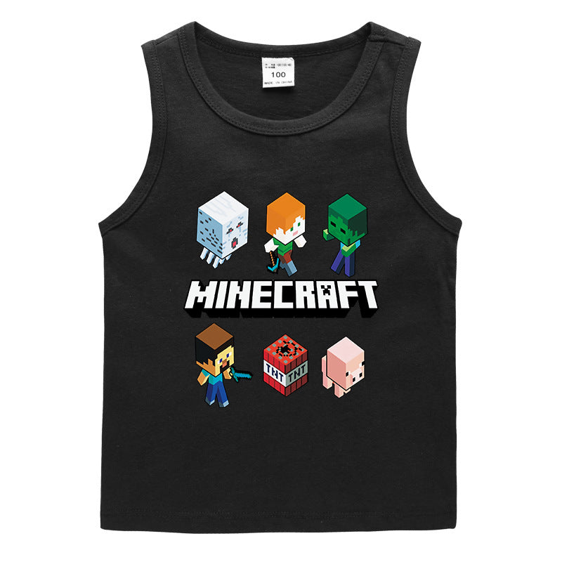 Children's vest cotton base shirt