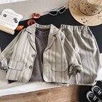 Baby Spring and Autumn Suit Long Sleeve Three Piece Set