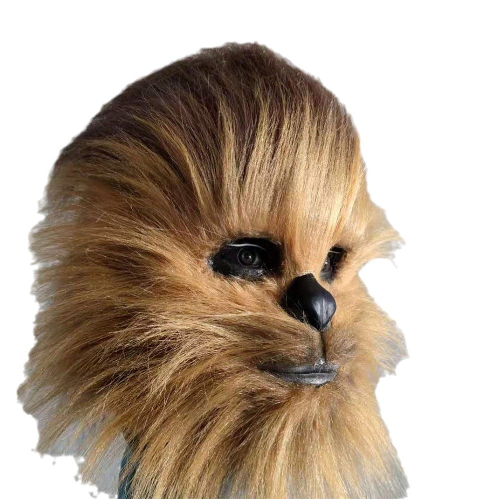 Star Wars Mask Movie The Force Awakens Chewbacca Mask Halloween Latex Headgear Wookiee