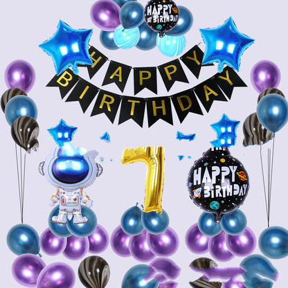 Astronaut Ballon-Set zum Kindergeburtstag – Ansicht 8