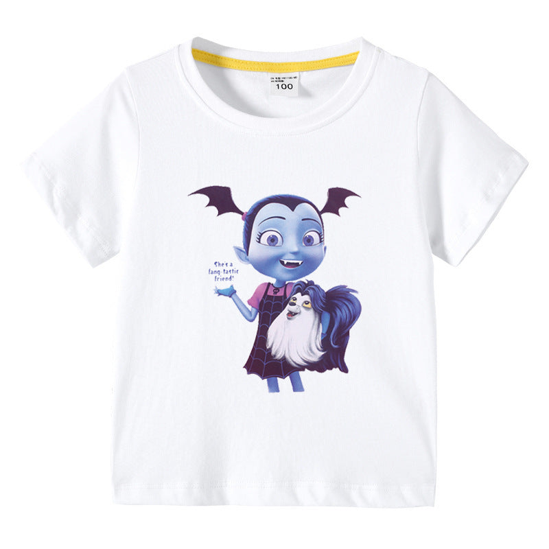 Vampirina children's summer clothing short sleeved