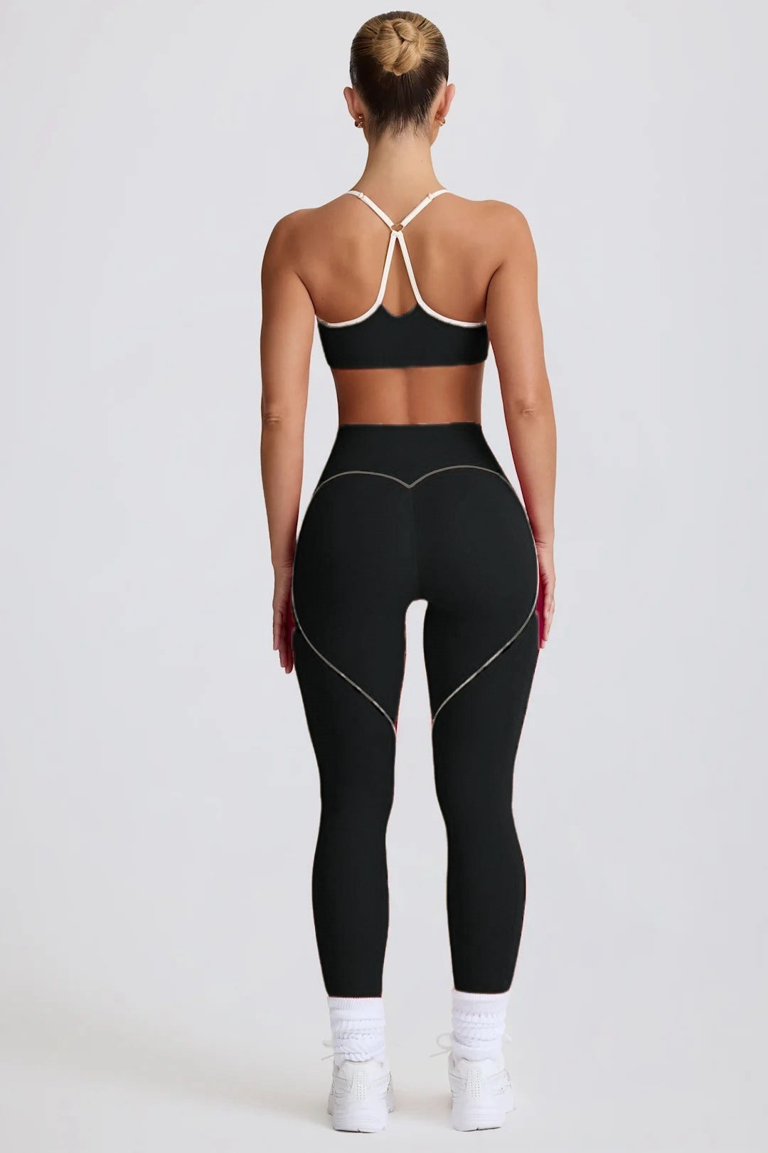 Yoga-Set Sport-Top und formende Hose