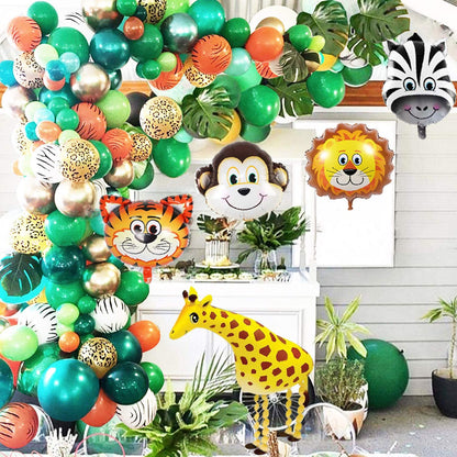 Tier-Ballon-Set für Kindergeburtstag – Ansicht 1