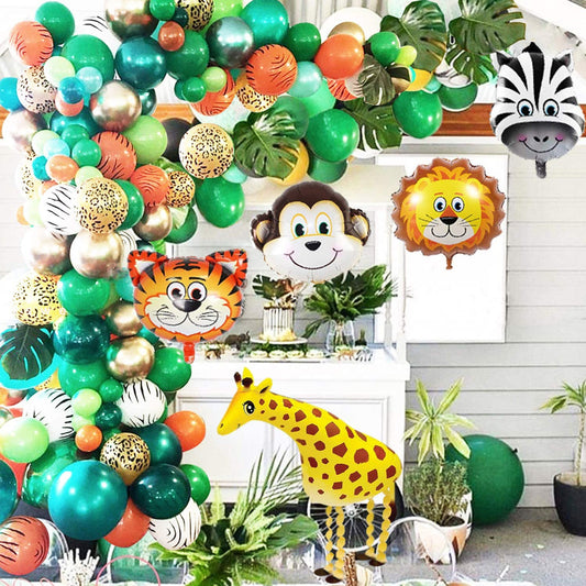 Tier-Ballon-Set für Kindergeburtstag – Ansicht 1