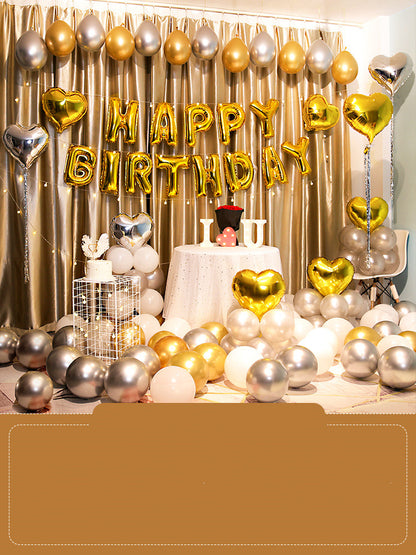Happy-Birthday-Ballon-Set, Geburtstagsdeko – Ansicht 14