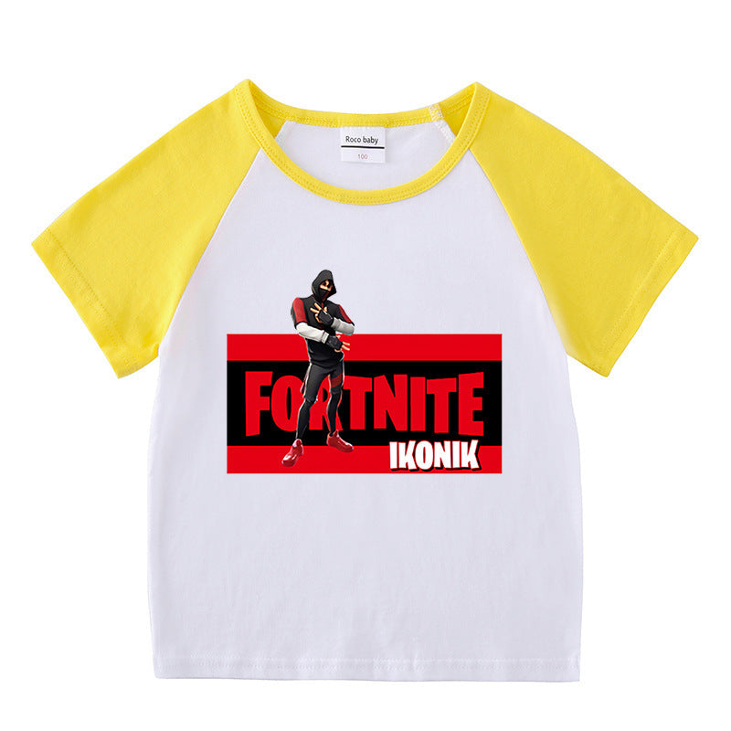 Children's summer clothing short sleeved
