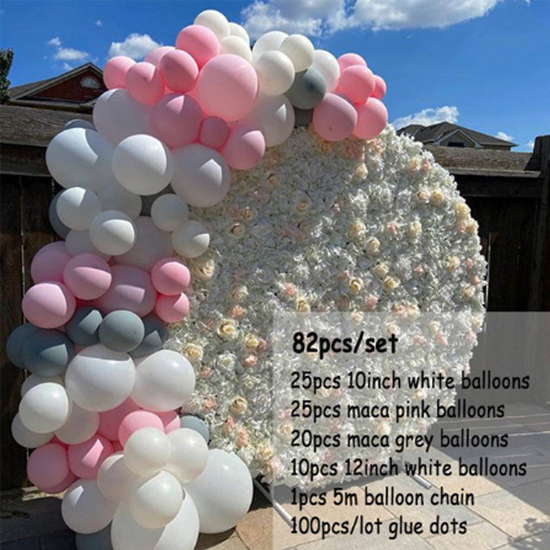 Ballongirlande in Roségold, Ballonbogen-Set – Ansicht 7
