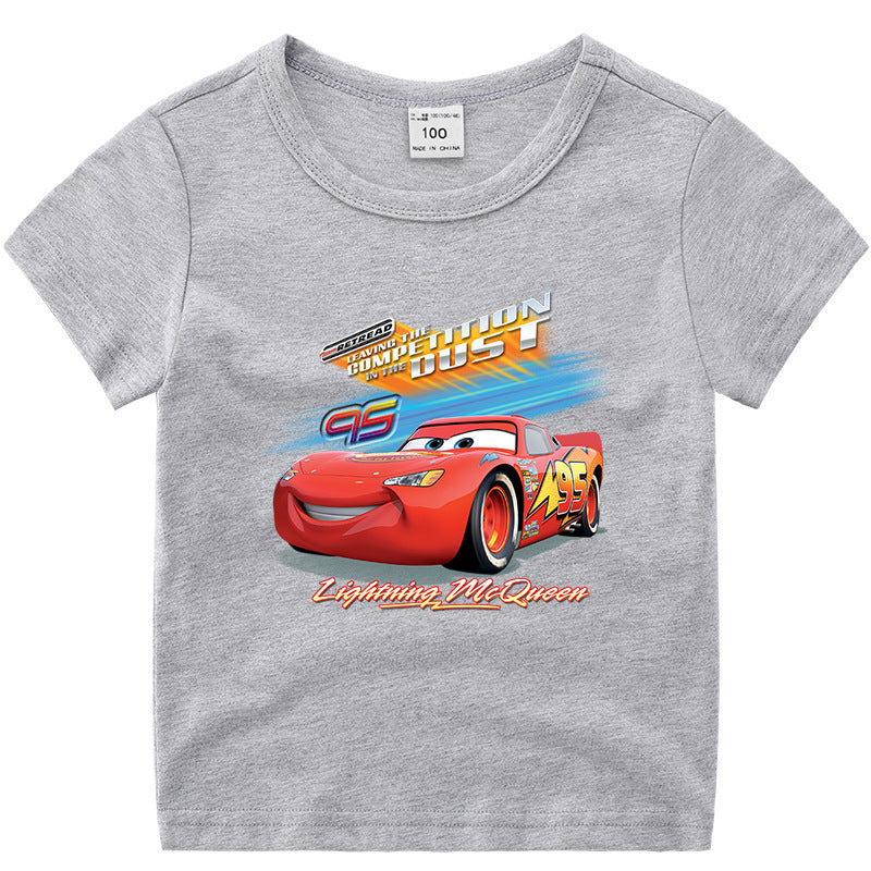 Children's summer short sleeved T-shirt