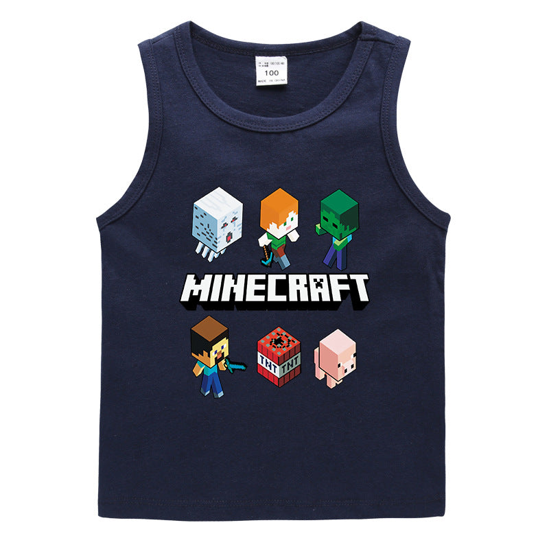 Children's vest cotton base shirt