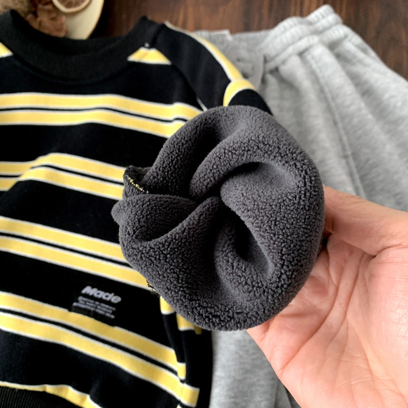 Kinder-Hoodie mit Fleece, Winter