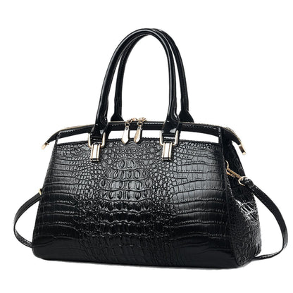Lack-Handtasche Damen, Innenansicht