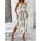 Bedrucktes Camisole-Kleid