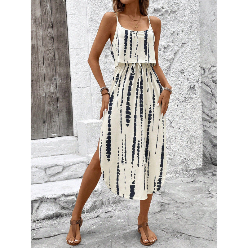 Bedrucktes Camisole-Kleid
