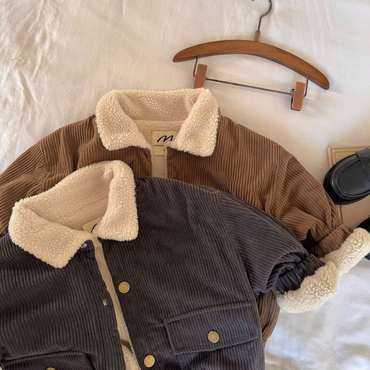 Baby-Wintermantel gefüttert, koreanischer Stil