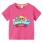 Children's summer short sleeved T-shirt