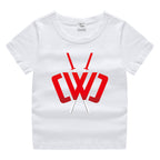 Children's summer short sleeved T-shirt