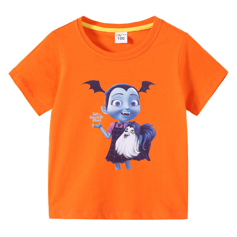 Vampirina children's summer clothing short sleeved
