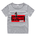 Children's summer short sleeved T-shirt