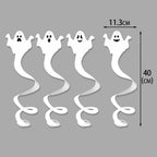 Halloween Decoration Ghost Hanging Ornament Ghost Festival Hanging Decor Halloween Scene Decoration Prop