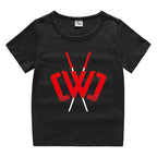 Children's summer short sleeved T-shirt