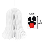 Halloween Decoration Honeycomb Ball Hanging Ornament Halloween Party Decoration Pumpkin Spider 3D Honeycomb