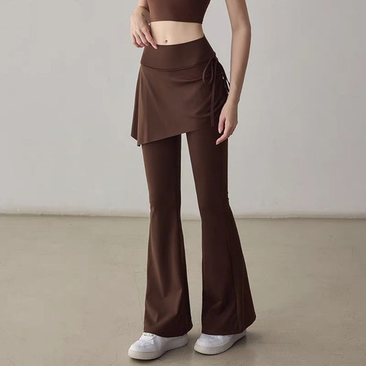Basic Bootcut-Leggings Damen