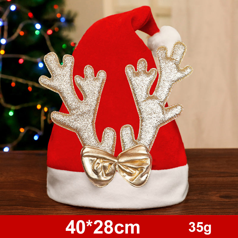 Weihnachtsmütze mit Schneemann, Elch oder Weihnachtsmann – Ansicht 23