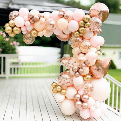 Ballon-Set Macaron für Hochzeit, Babyparty und Geburtstag – Ansicht 1