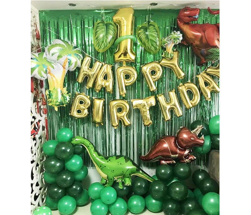 Dinosaurier Geburtstagsdeko-Set mit Ballons – Ansicht 7