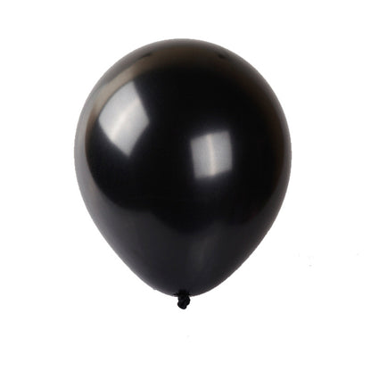 Halloween Ballongirlande Schwarz mit Spinnennetz – Ansicht 3